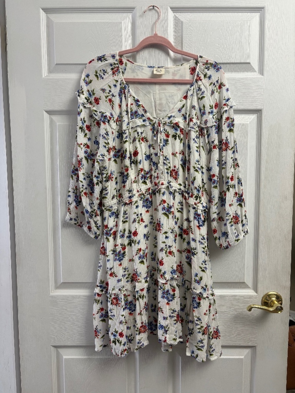 Good Hart Flowy Floral Cottagecore Dress
